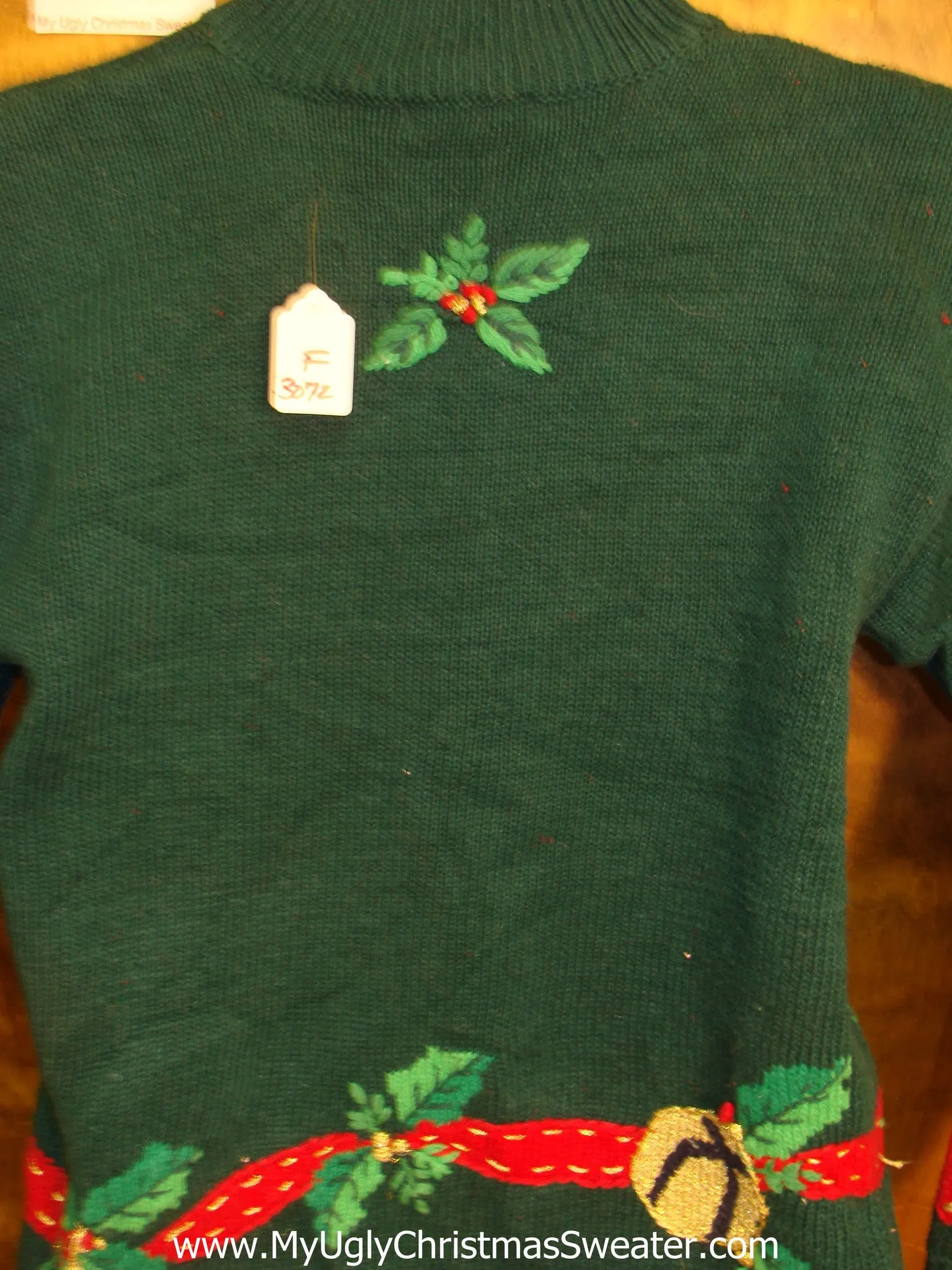 Green Cozy Scene Ugliest Bad Christmas Sweaters Pullover