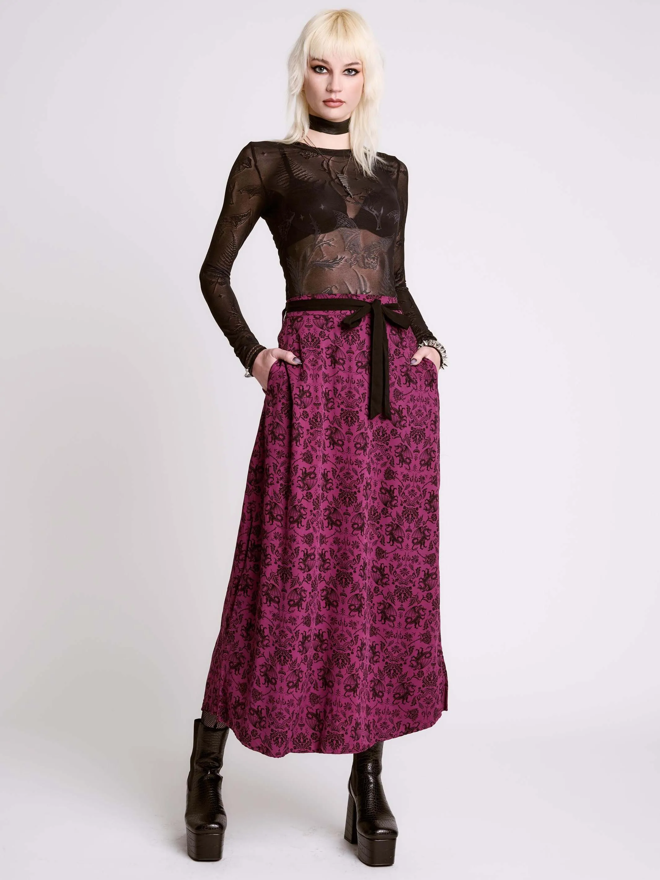 Griffin Midi Skirt