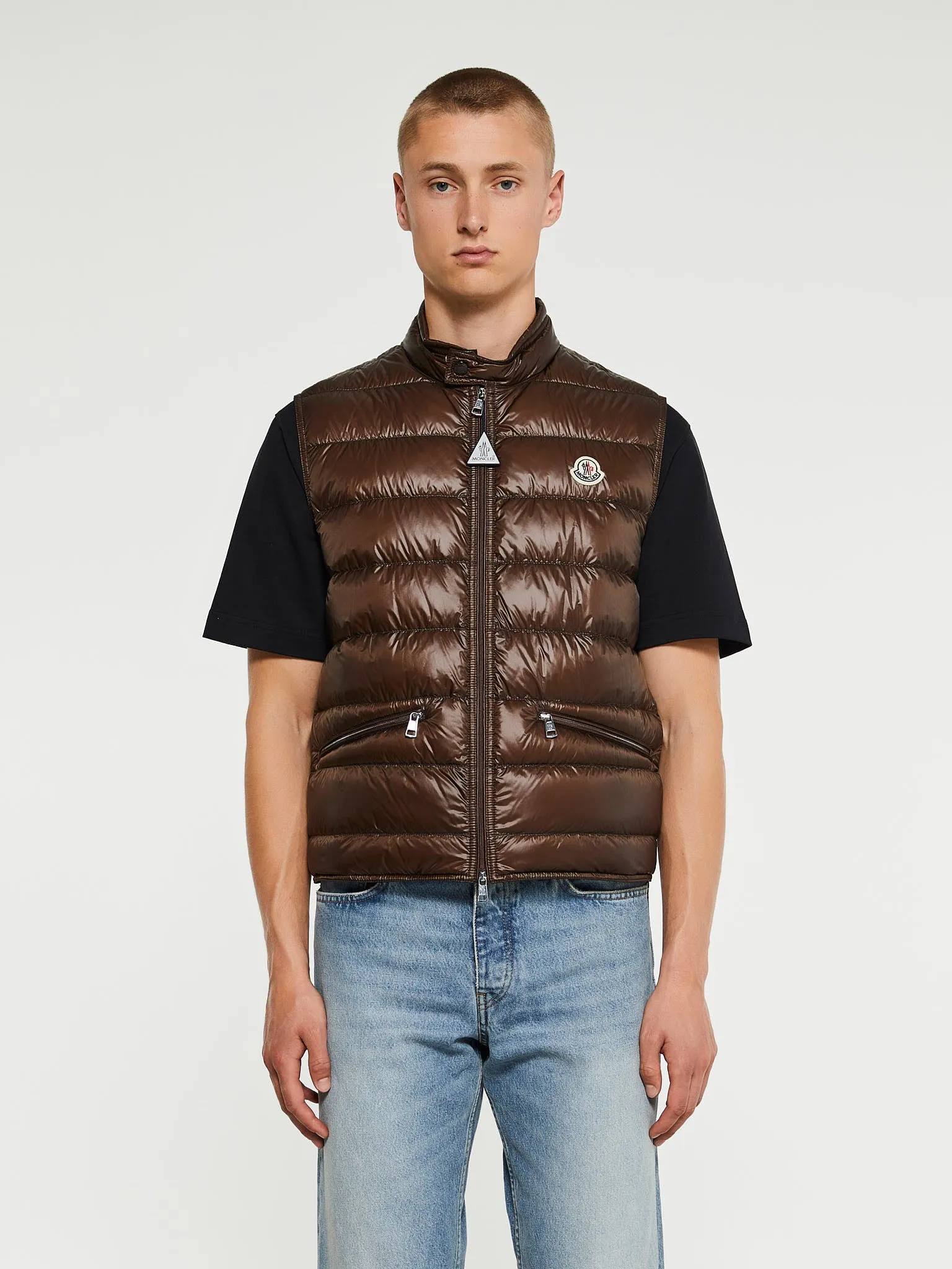 Gui Vest in Brown