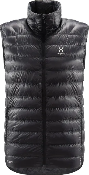 Haglöfs Men&#x27;s L.I.M Down Vest True Black | Buy Haglöfs Men&#x27;s L.I.M Down Vest True Black here | Outnorth