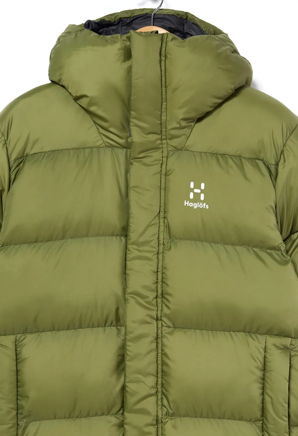 Haglöfs Men's Puffy Mimic Hooded Jacket - Olive Green