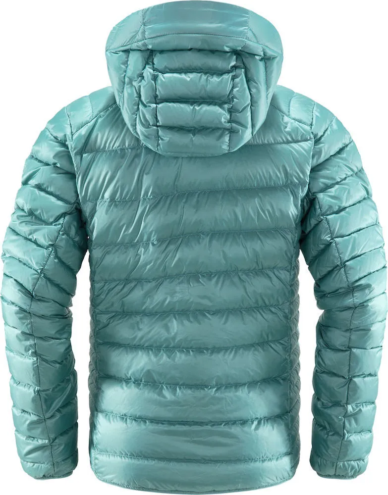 Haglöfs Roc Down Hood Women Frost Blue | Buy Haglöfs Roc Down Hood Women Frost Blue here | Outnorth