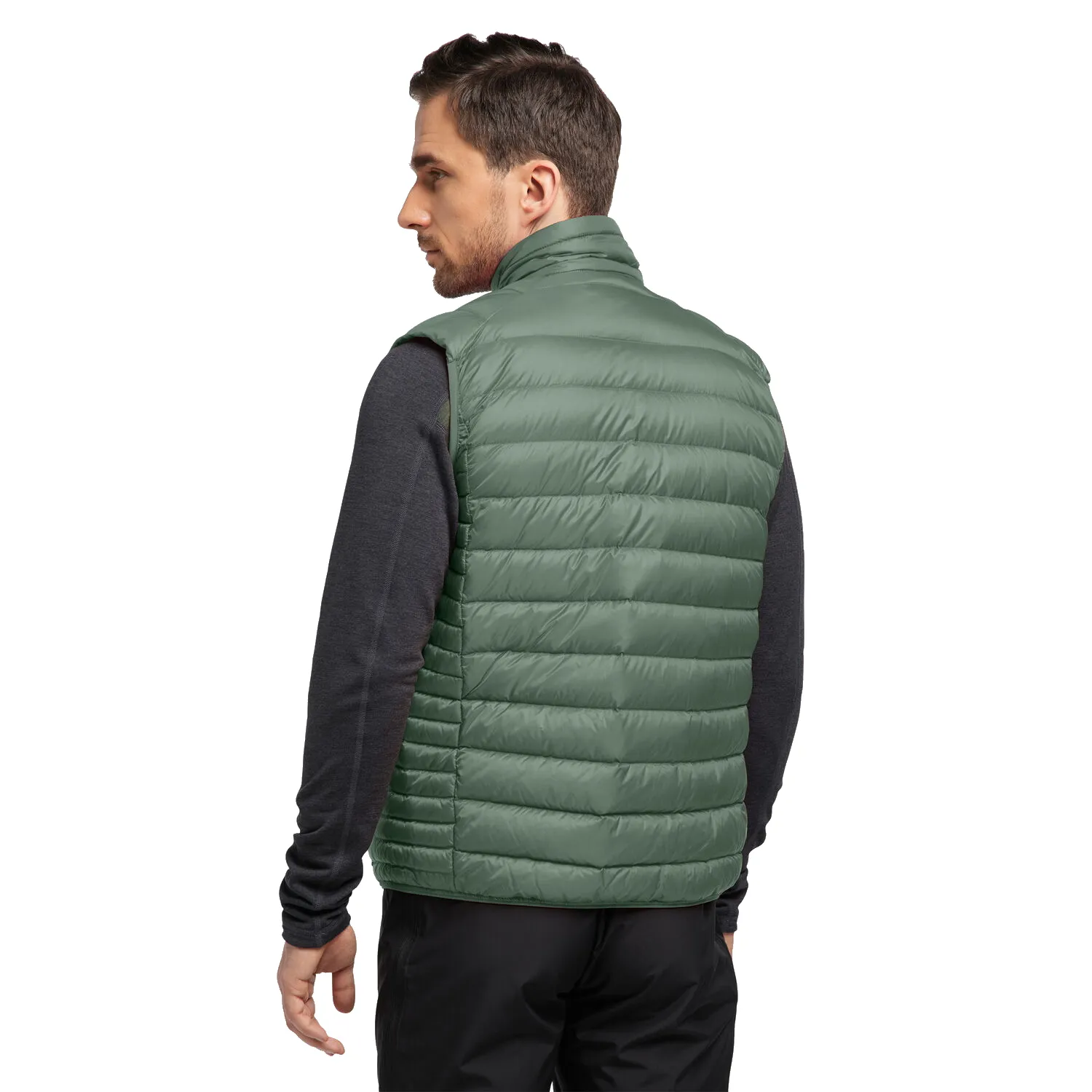 Haglöfs Roc Down Vest Men Fjell Green Solid | Buy Haglöfs Roc Down Vest Men Fjell Green Solid here | Outnorth