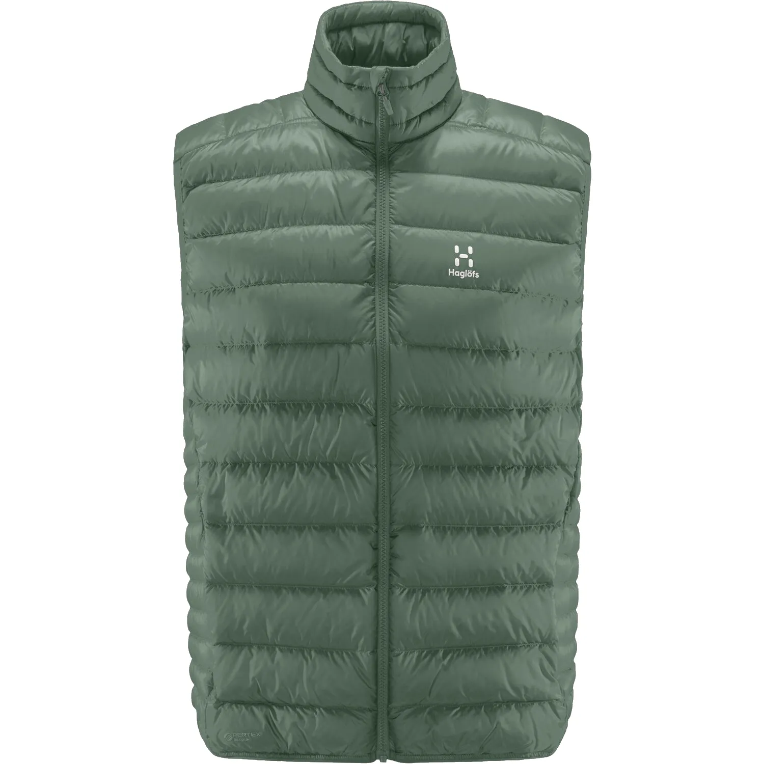 Haglöfs Roc Down Vest Men Fjell Green Solid | Buy Haglöfs Roc Down Vest Men Fjell Green Solid here | Outnorth