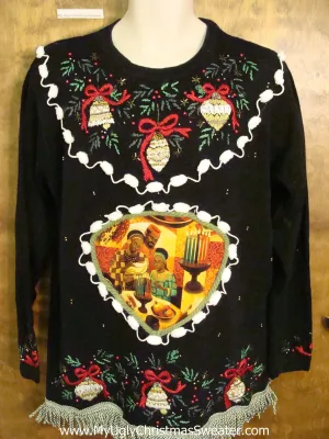 HAPPY KWANZAA Ugly Christmas Sweater Pullover