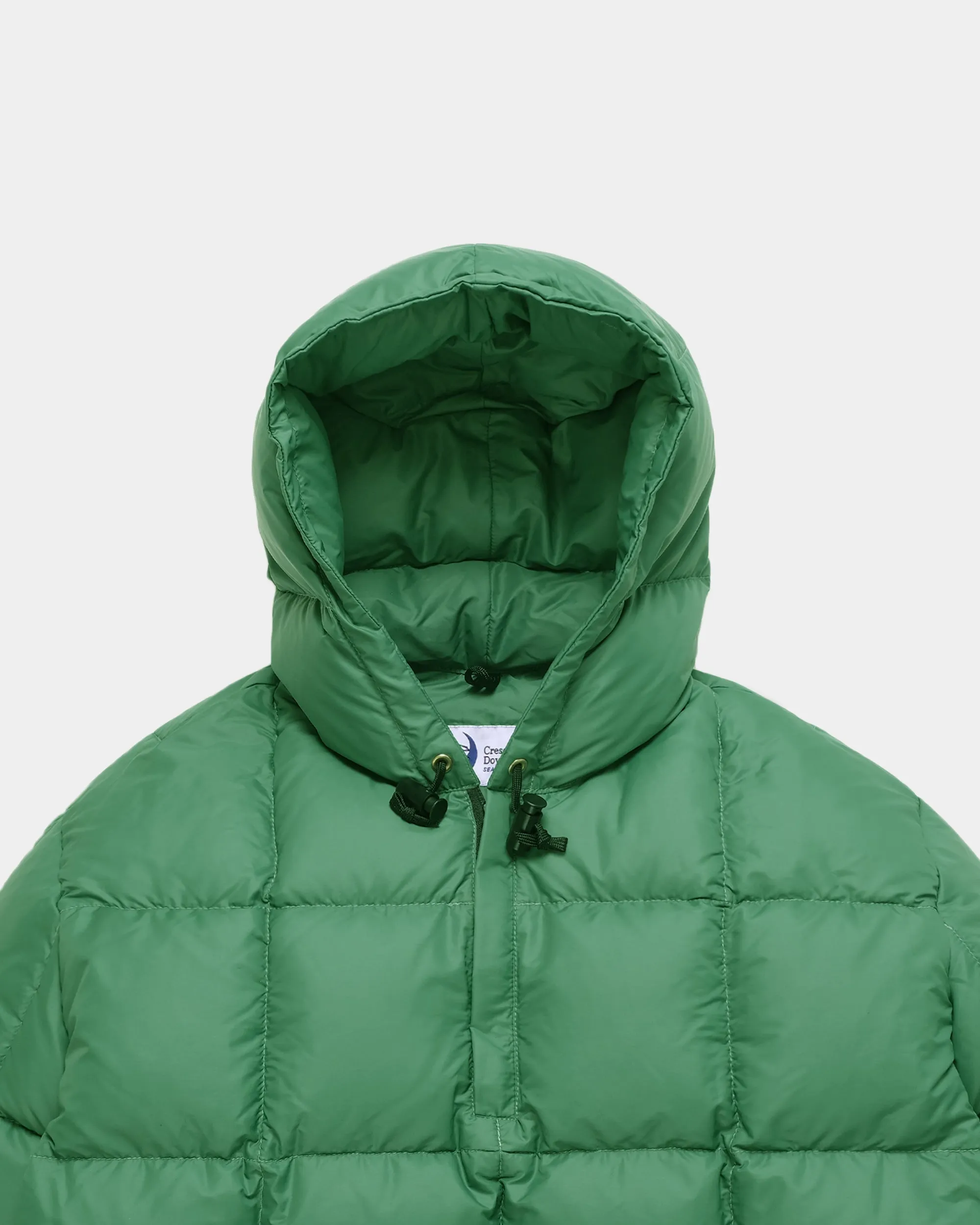 Hooded Pullover - Streakfree Nylon - Green (Final Sale)