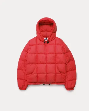 Hooded Pullover - Streakfree Nylon - Red (Final Sale)