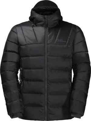 Jack Wolfskin Men&#x27;s Nebelhorn Down Hoody Black | Buy Jack Wolfskin Men&#x27;s Nebelhorn Down Hoody Black here | Outnorth