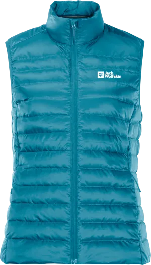 Jack Wolfskin Women&#x27;s Pack &amp; Go Down Vest Freshwater Blue | Buy Jack Wolfskin Women&#x27;s Pack &amp; Go Down Vest Freshwater Blue here | Outnorth