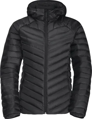 Jack Wolfskin Women&#x27;s Passamani Down Hoody Black | Buy Jack Wolfskin Women&#x27;s Passamani Down Hoody Black here | Outnorth