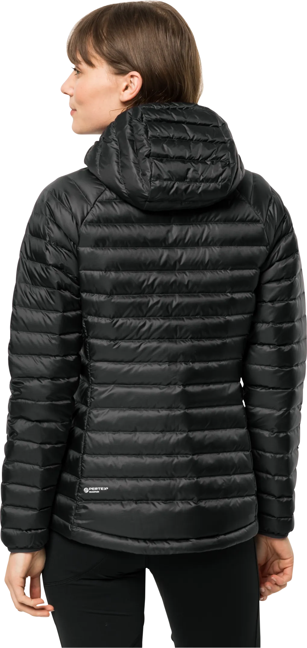 Jack Wolfskin Women&#x27;s Passamani Down Hoody Black | Buy Jack Wolfskin Women&#x27;s Passamani Down Hoody Black here | Outnorth