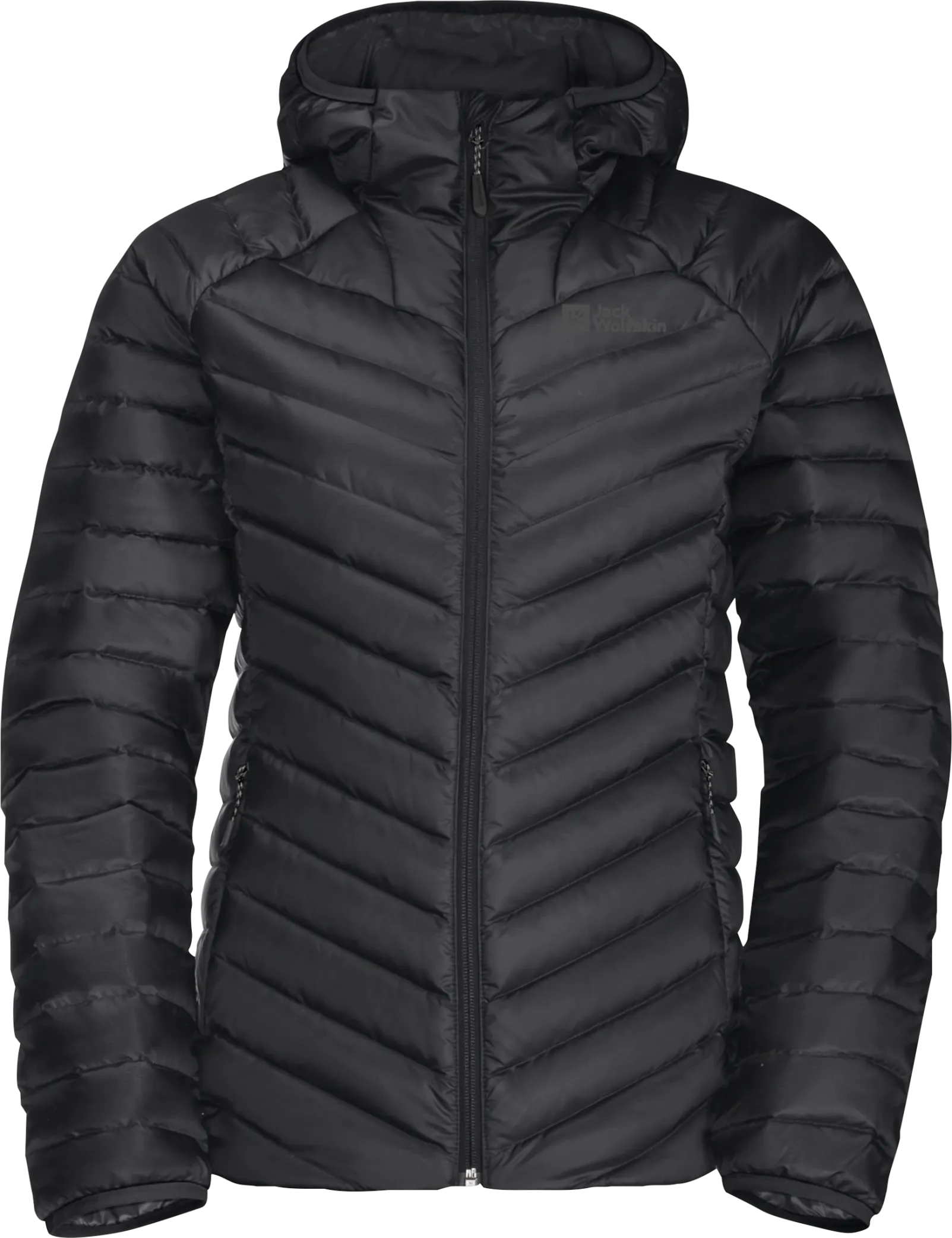 Jack Wolfskin Women&#x27;s Passamani Down Hoody Black | Buy Jack Wolfskin Women&#x27;s Passamani Down Hoody Black here | Outnorth