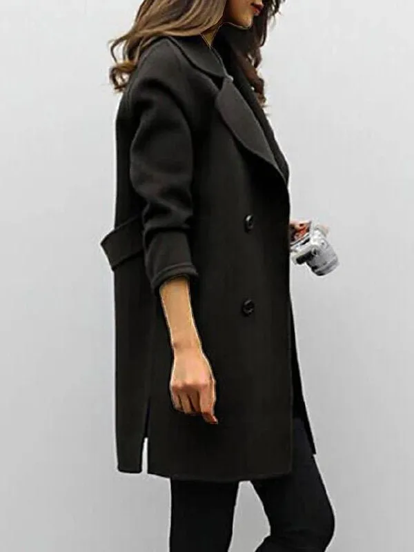 Kim - Iconic Trench Wool Coat