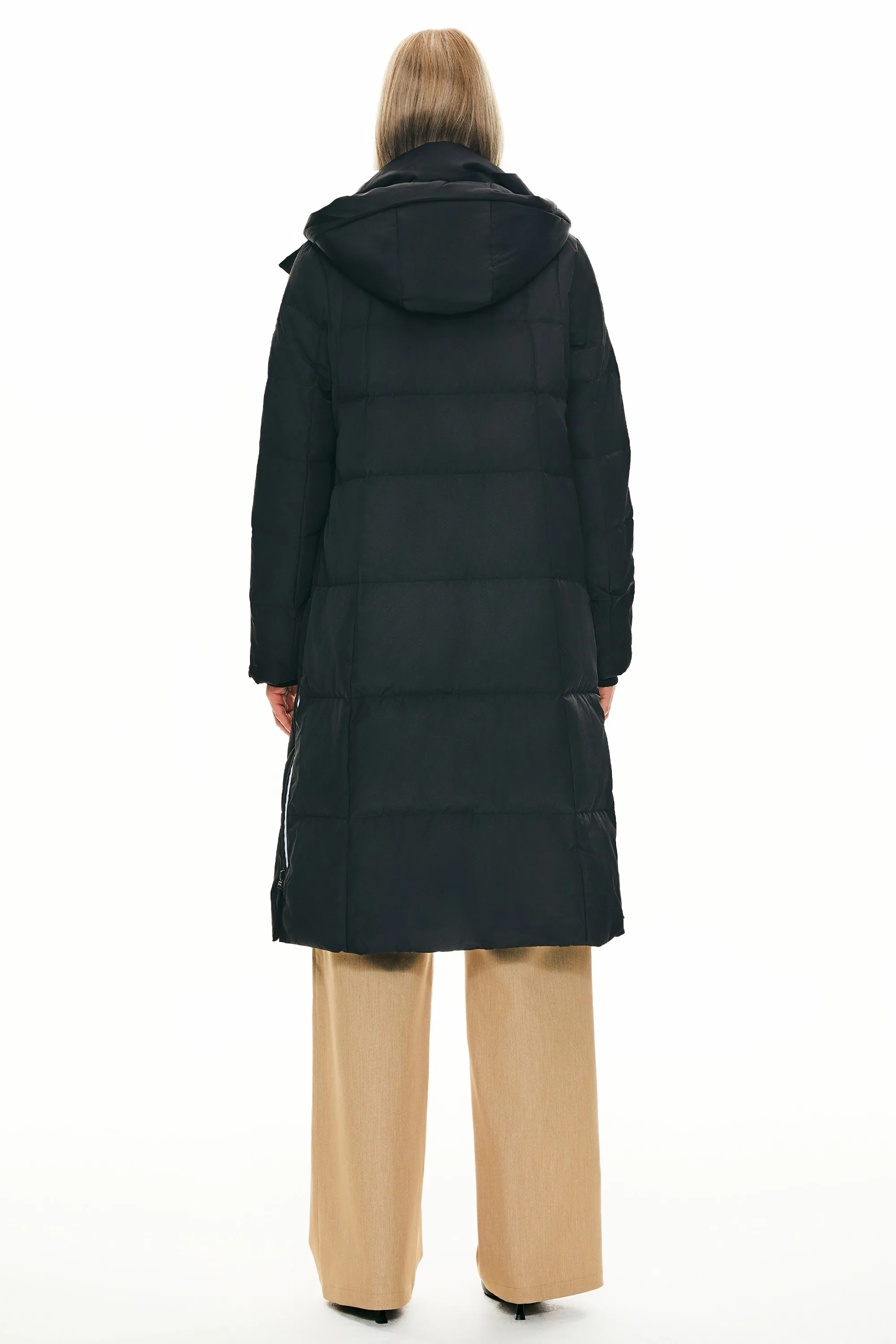 Knee Length Thickened Down Jacket