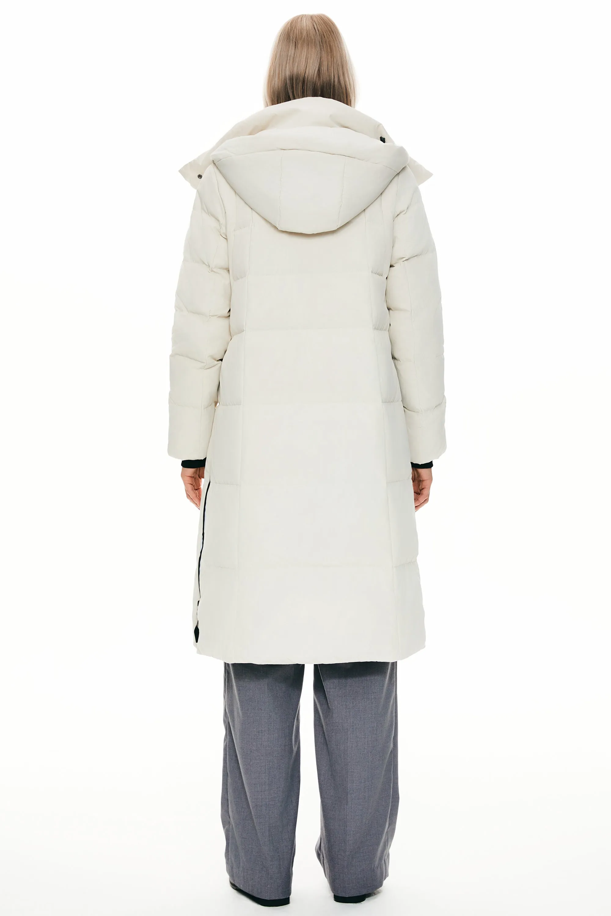 Knee Length Thickened Down Jacket