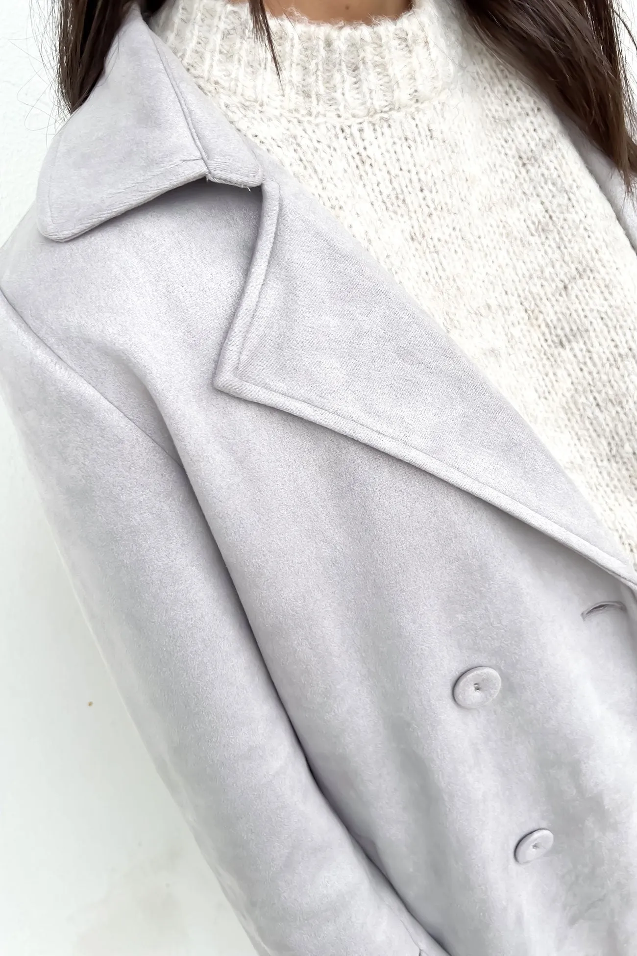 Lauren Trench Grey