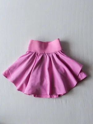 Layered Tennis Skort - Orchid Pink