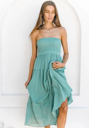 Leilani Cutout Dress - Sea Green