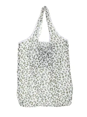 Leopard Packable Eco Bag