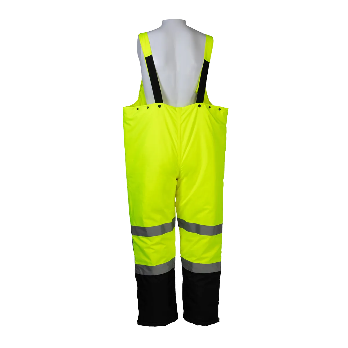 LQBBIP-CE ANSI 107-2015 Class E Waterproof Quilted Thermal Bib Rain Pants