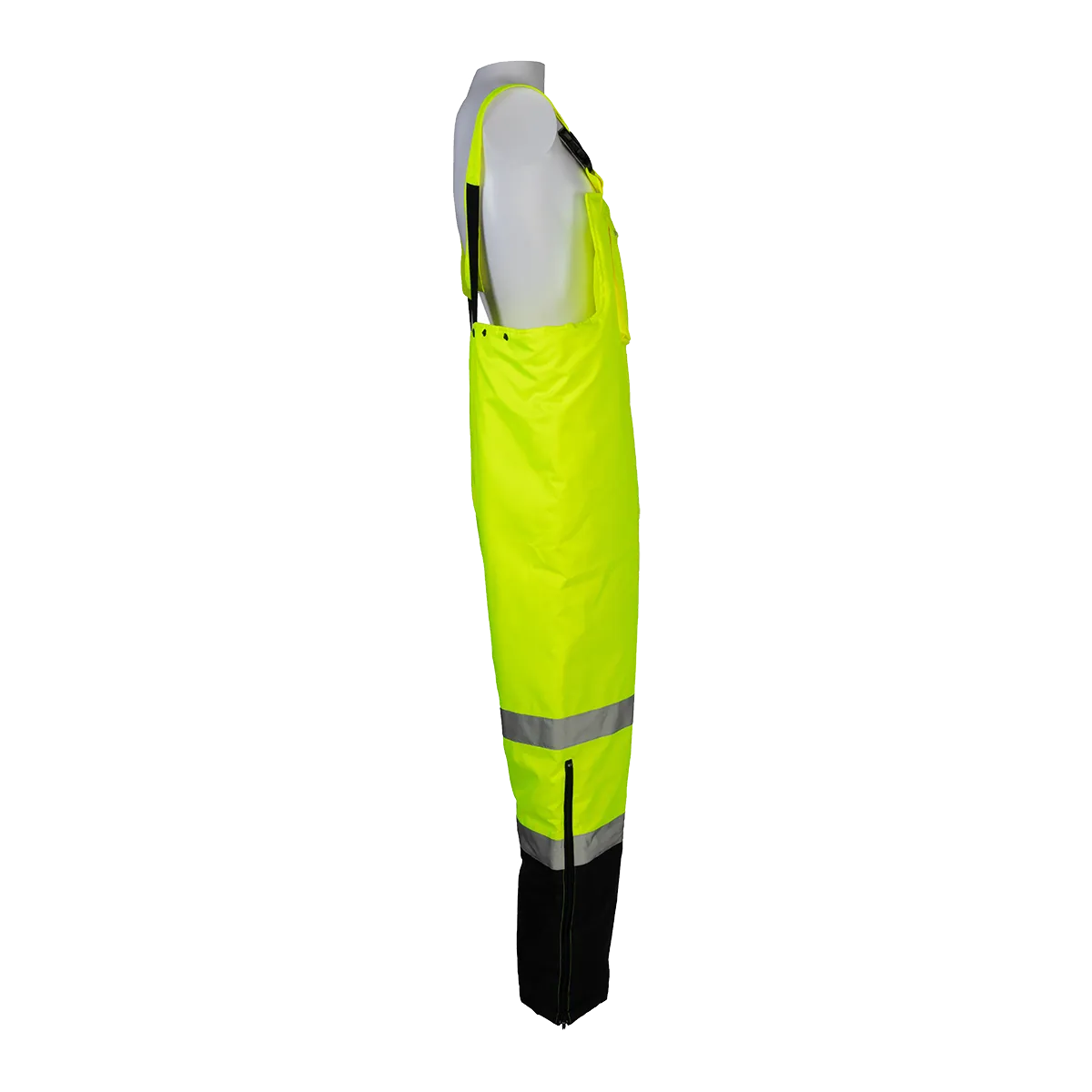 LQBBIP-CE ANSI 107-2015 Class E Waterproof Quilted Thermal Bib Rain Pants