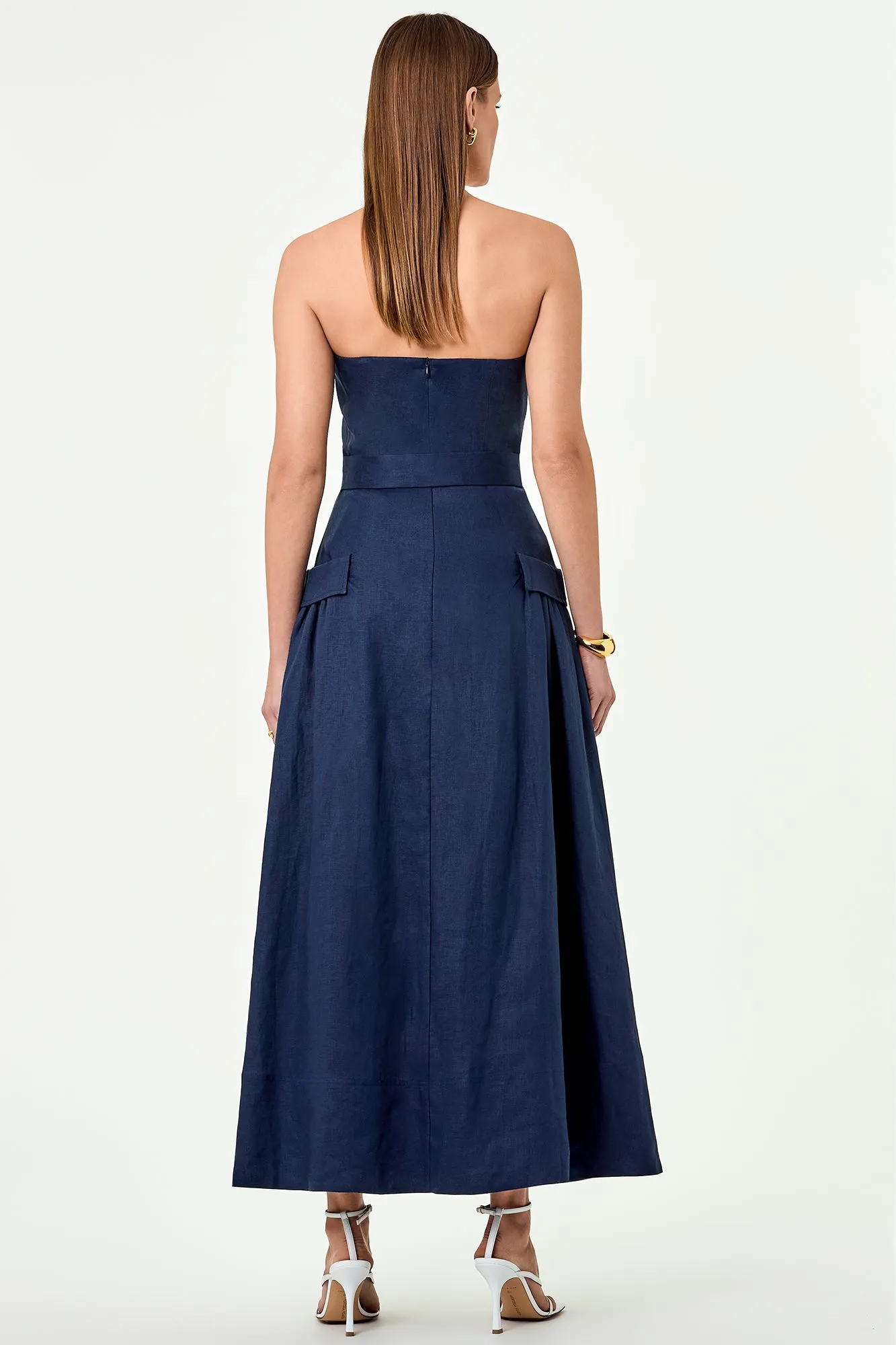 Lux Dress - Navy