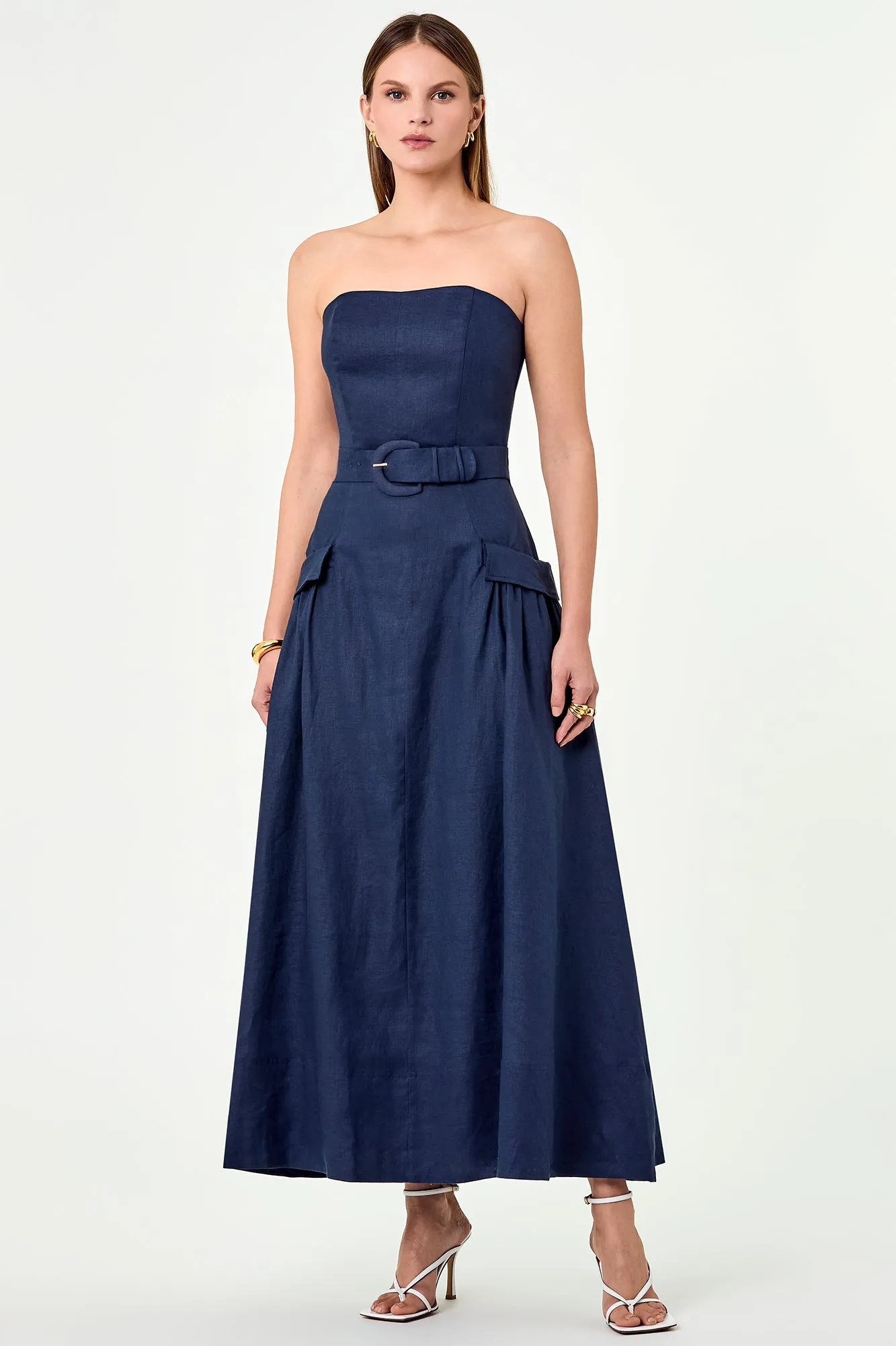 Lux Dress - Navy