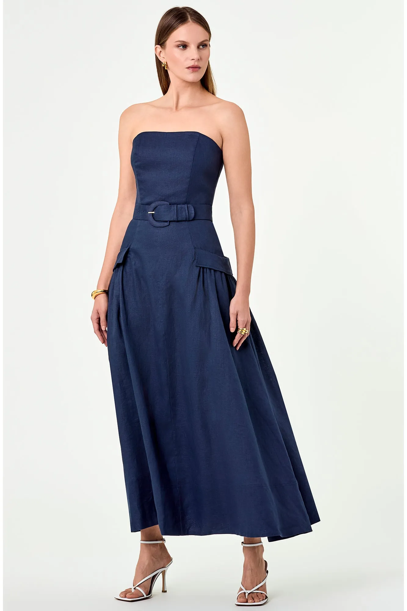 Lux Dress - Navy