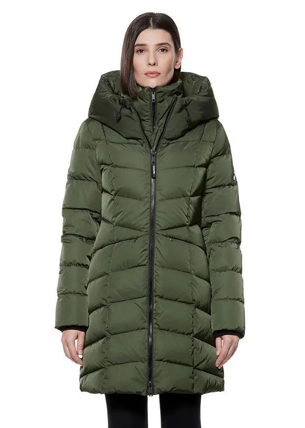 Macha Stylish Puffer Khaki