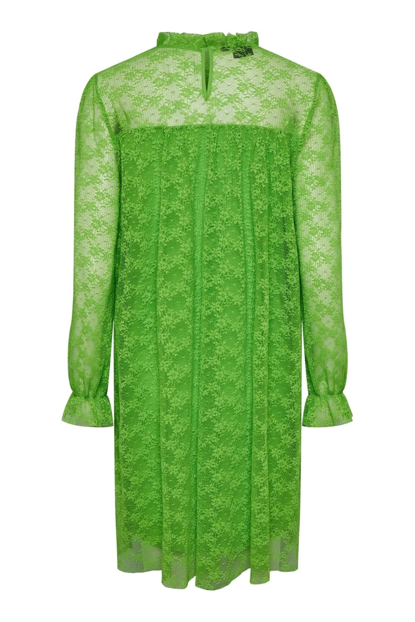 May Lace Maxi Dress - Grass Green