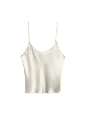 Minimal Cami Tank - Limestone