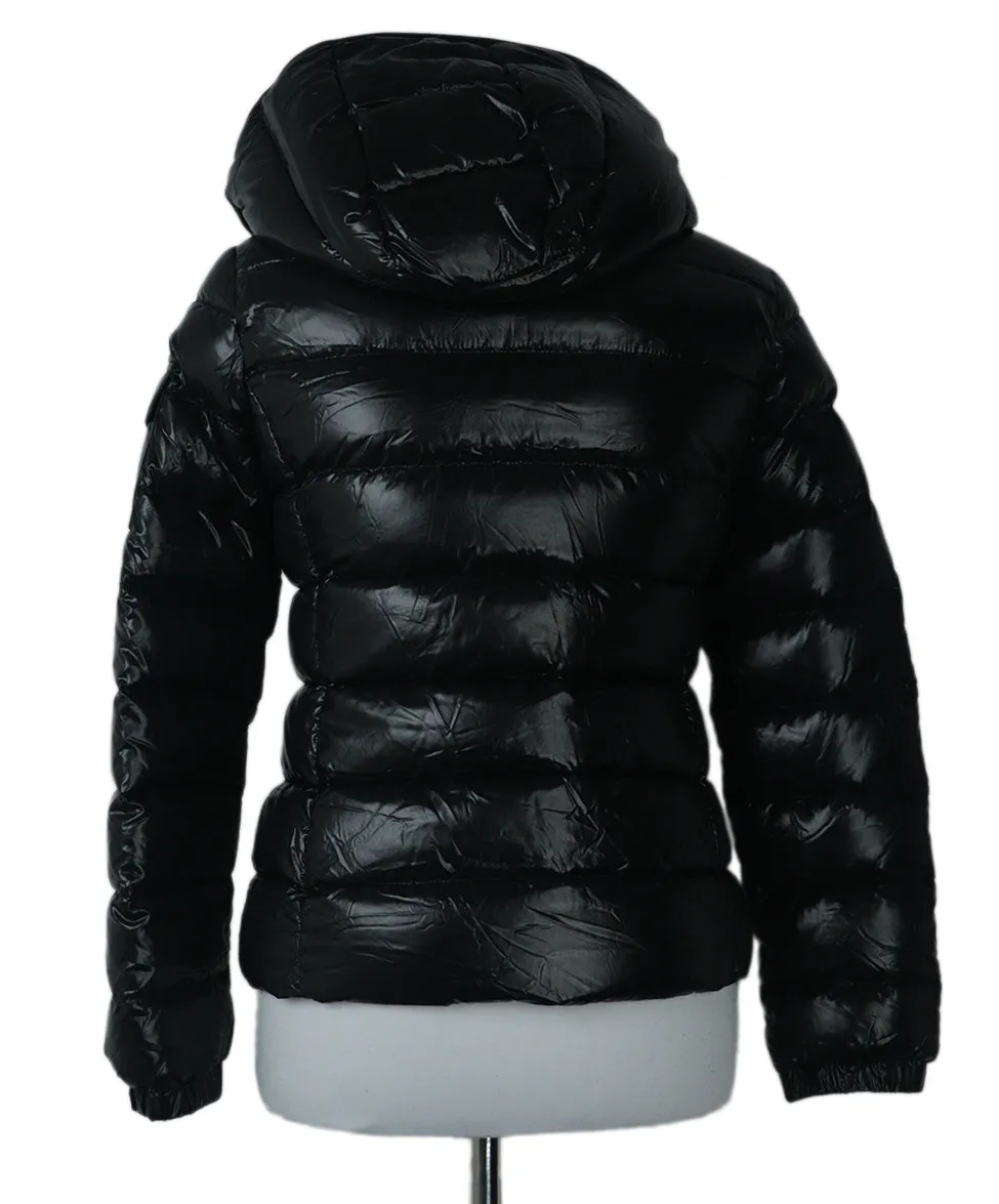 Moncler Black Down Coat sz 0