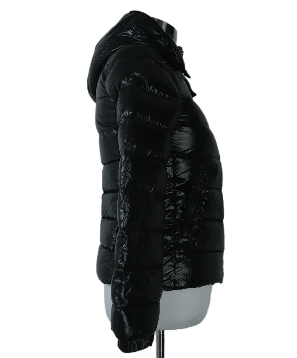 Moncler Black Down Coat sz 0