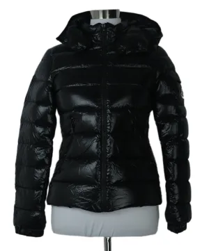 Moncler Black Down Coat sz 0