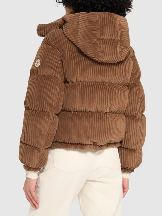 Moncler   Daos Chenille tech down jacket 