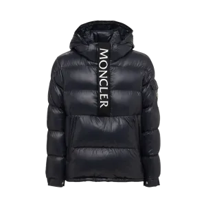 MONCLER Maury hooded half-zip down coat