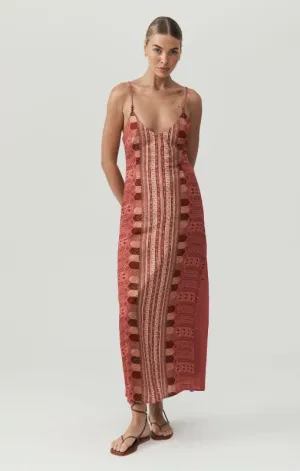 MOS - Yasmin Print Maxi Dress