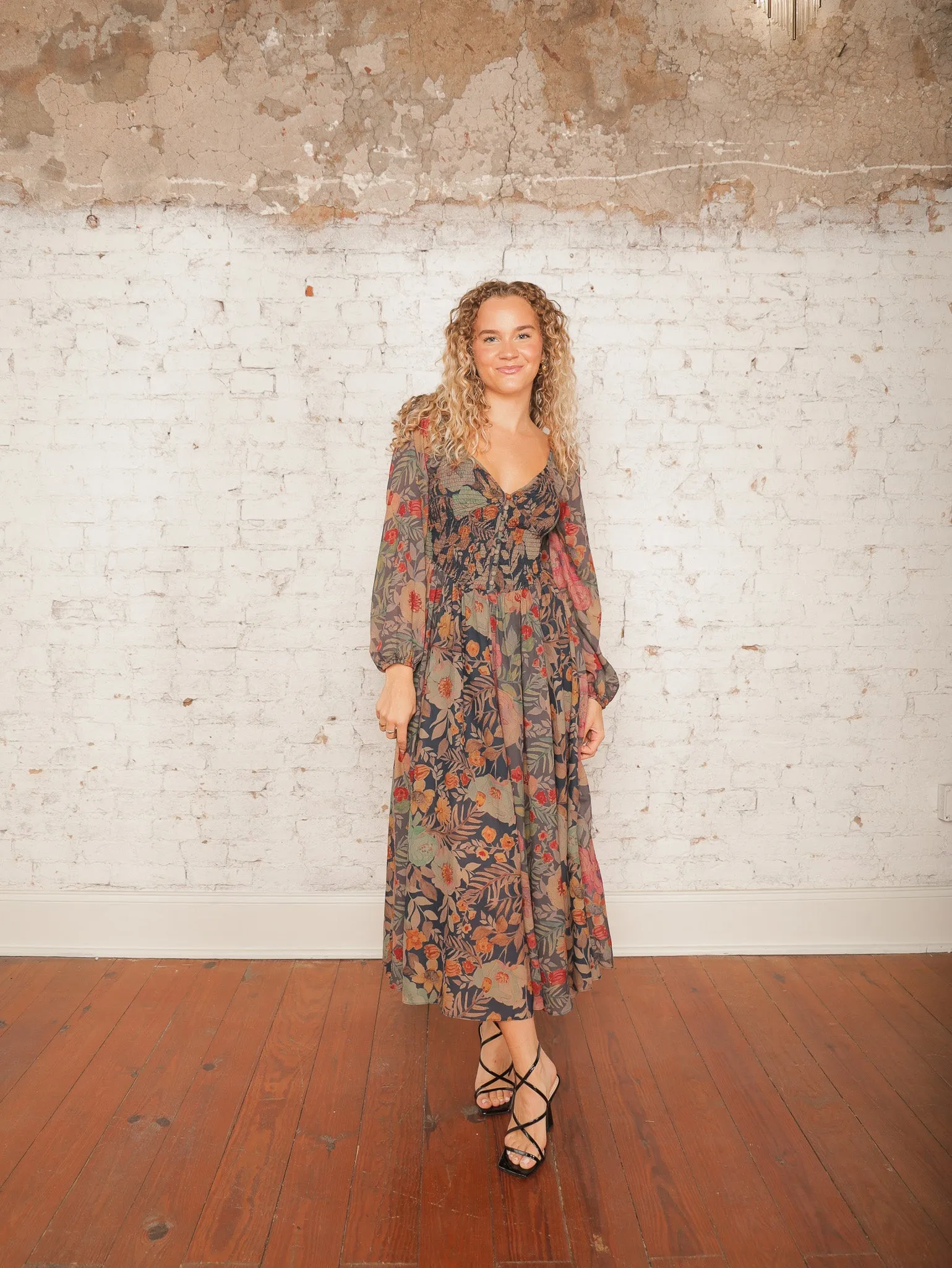 Nadine Blossom Maxi Dress