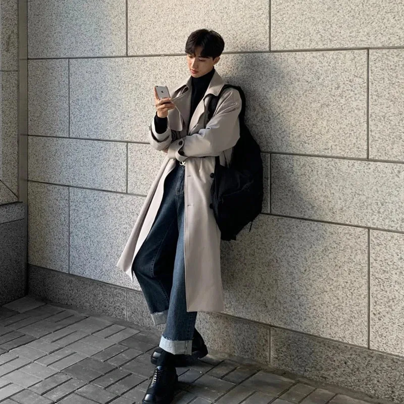 Noble Wear Seoul Long Trench Coat