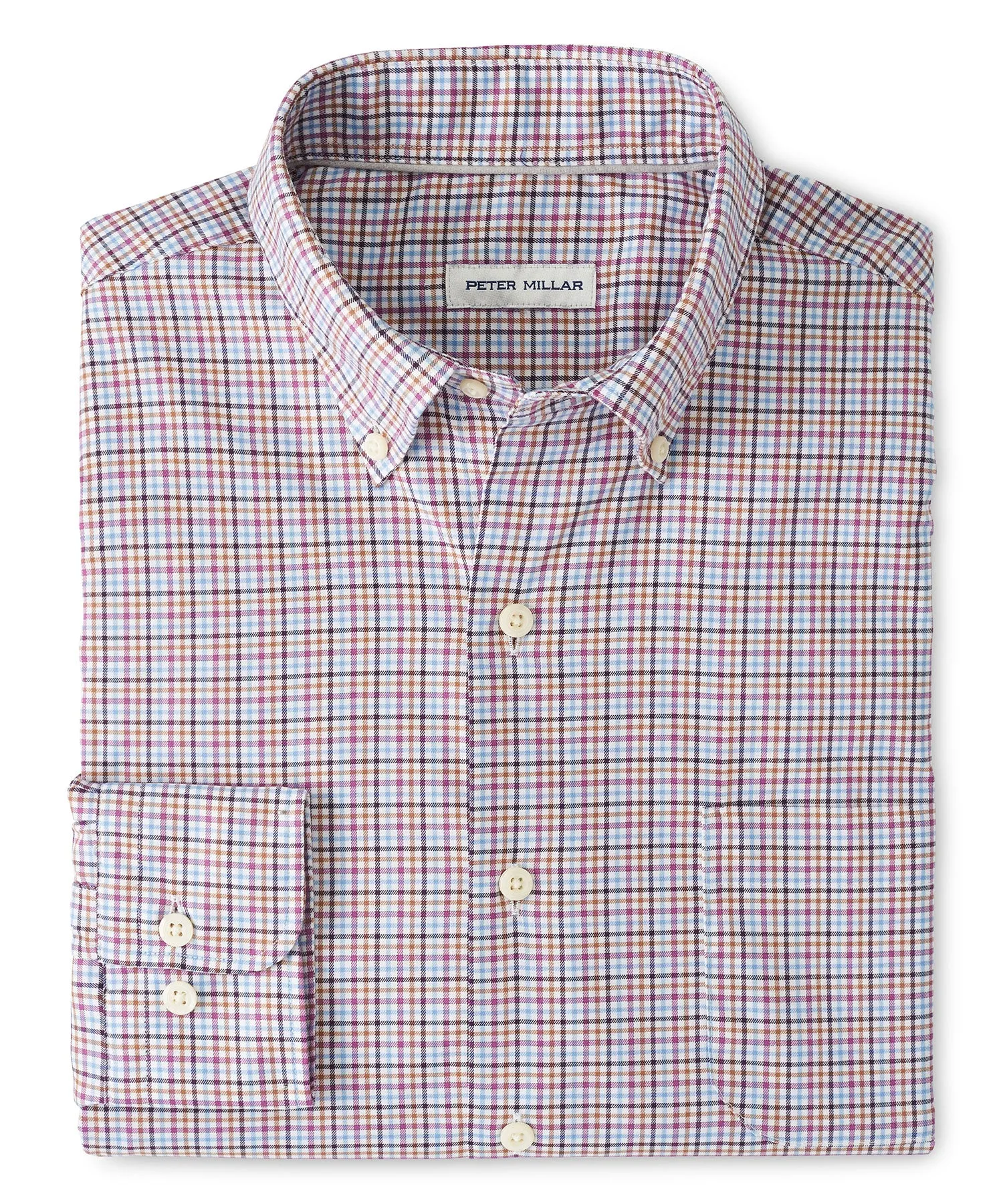 Peter Millar Long Sleeve Market Sport Shirt