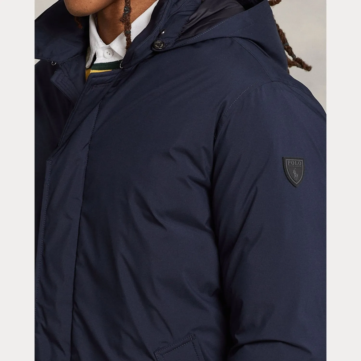 Polo Ralph Lauren Hooded Down Coat - Navy