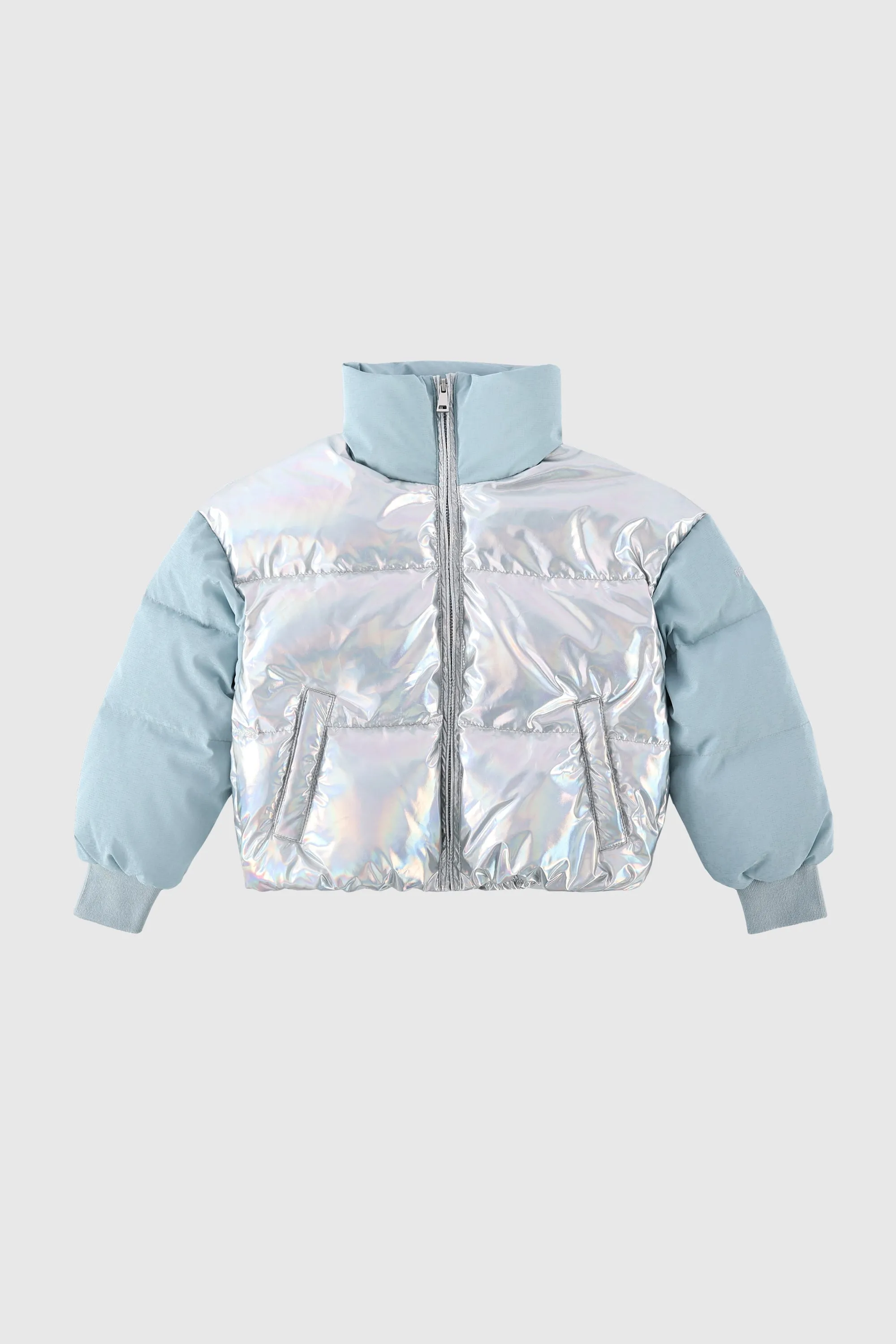 Puff-O Colorlay Kids Cropped Puffer