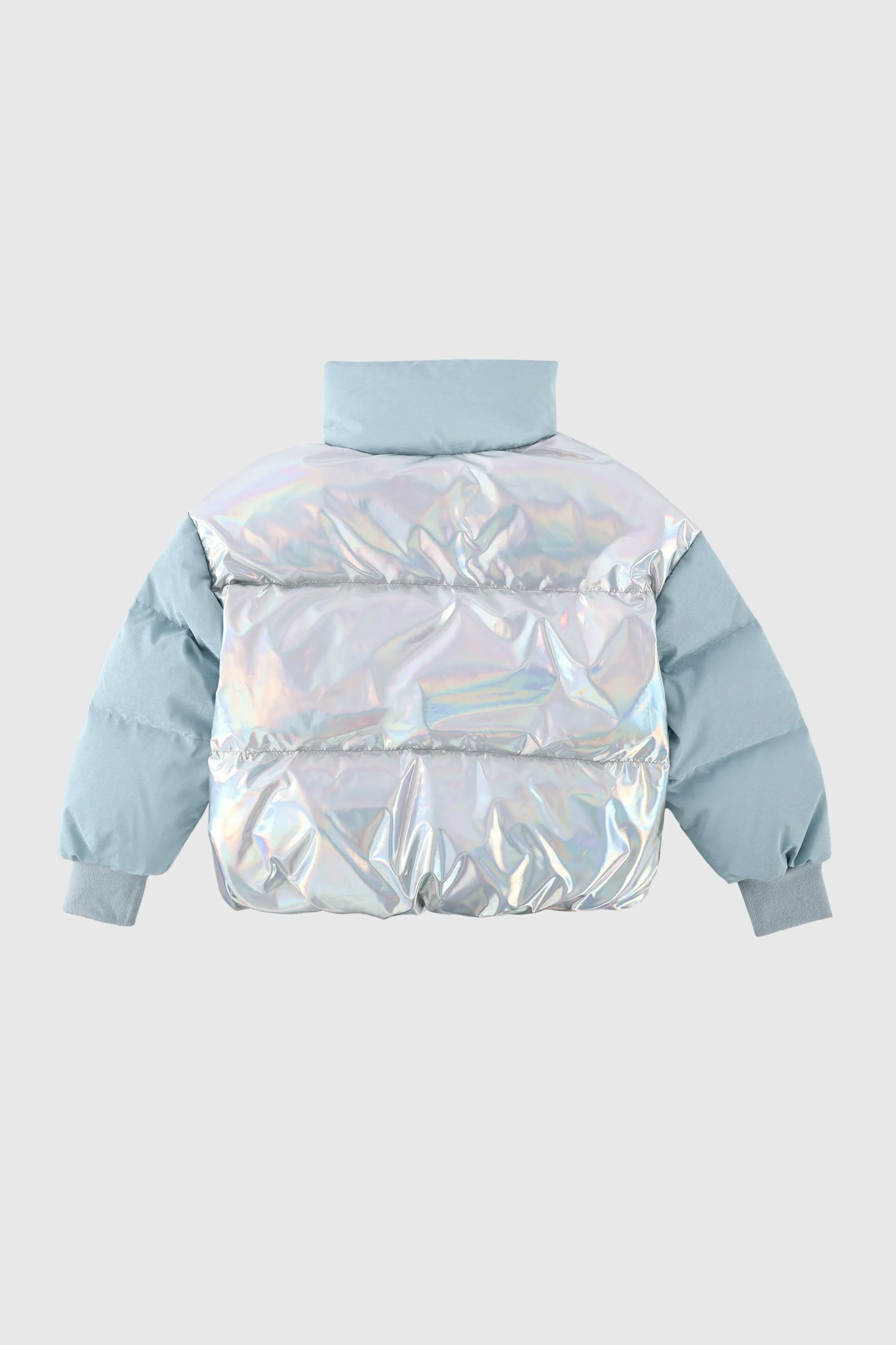 Puff-O Colorlay Kids Cropped Puffer