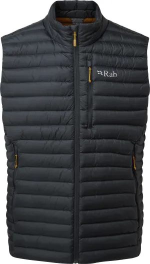 Rab Men&#x27;s Microlight Down Vest Beluga | Buy Rab Men&#x27;s Microlight Down Vest Beluga here | Outnorth