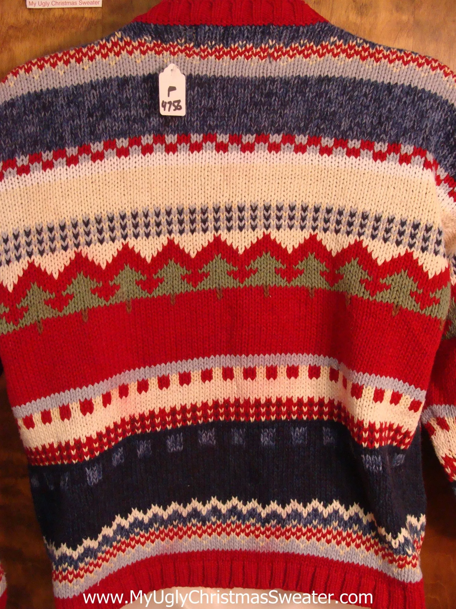 Red 2sided Horrible Ugly Christmas Sweater