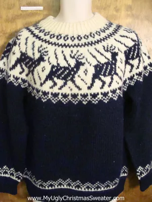 Reindeer Nordic Dale of Norway Ugly Sweater