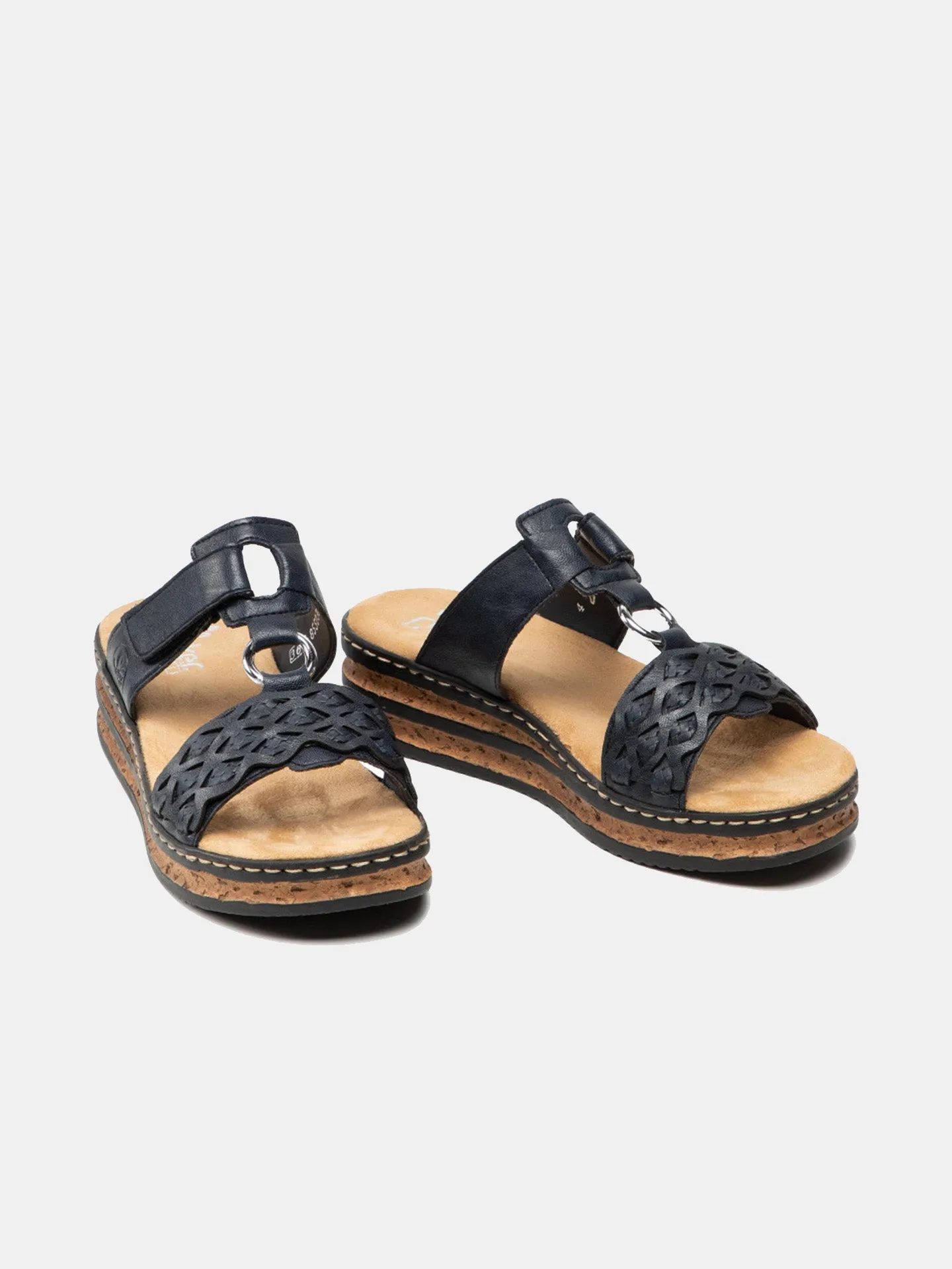 Rieker 629K9 Women's Slider Sandals