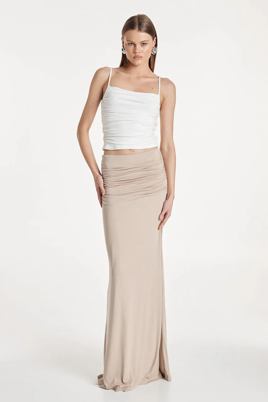 Scarlett Maxi Skirt | Oat