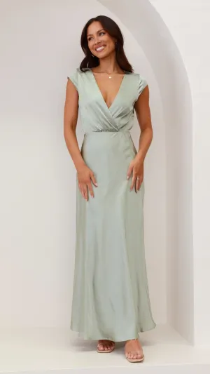 Selma Maxi Dress - Sage