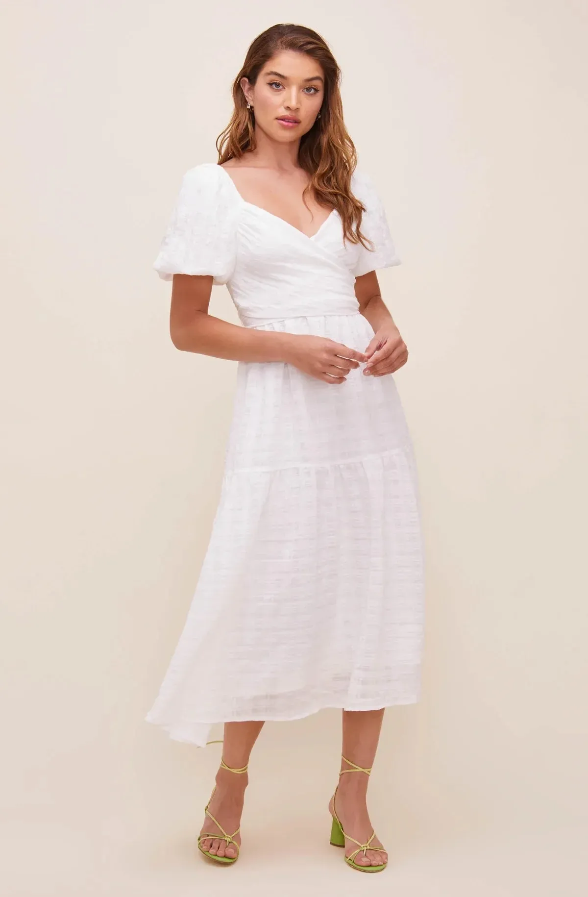 Sonnet Dress Stylish in White